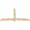Ekena Millwork Bellingham Rough Sawn Timber Gable Bracket, Douglas Fir, 108"W x 63"H x 6"D x 6"F, 14/12 Pitch GBW108X63X0606BEL00RDF - alternate 3